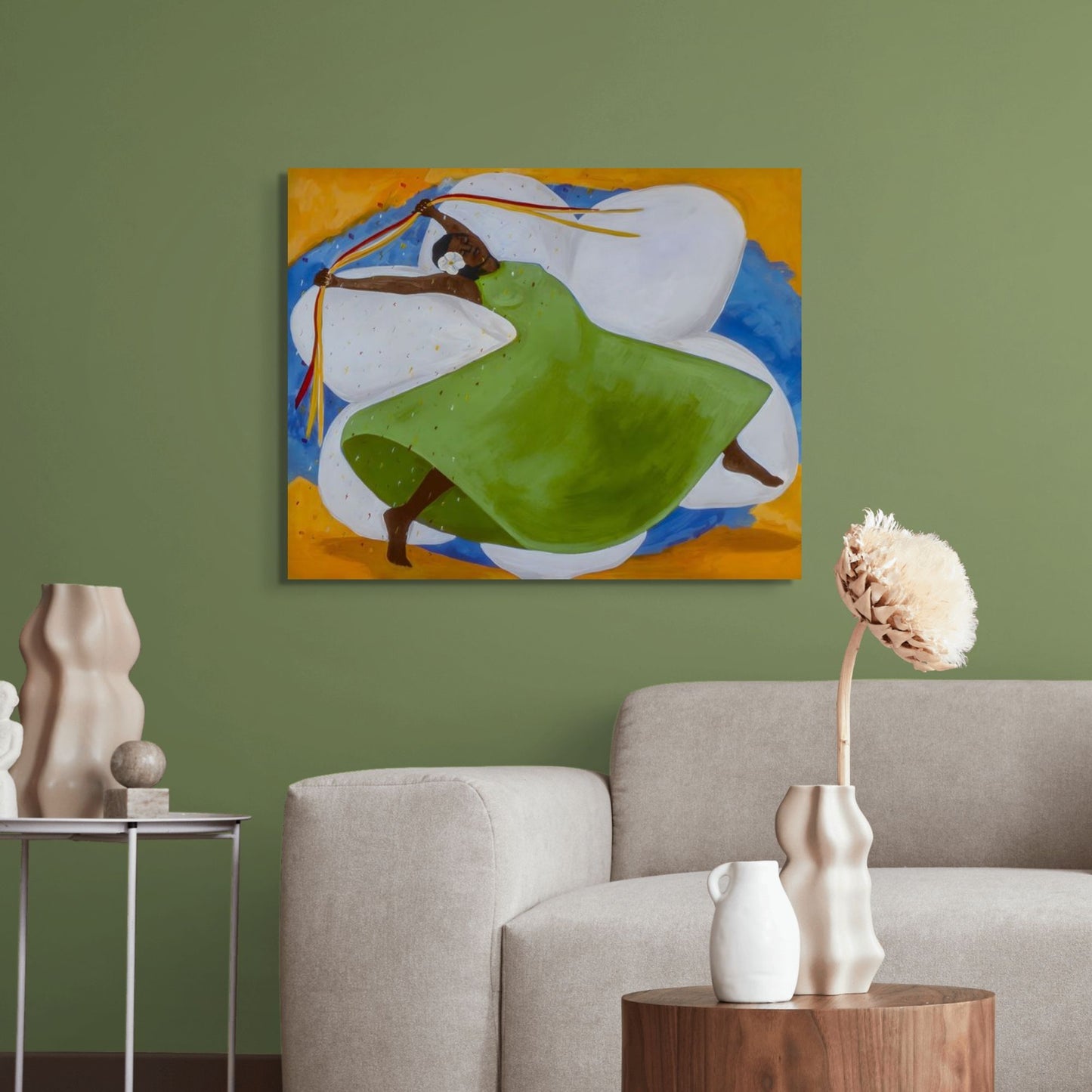 Carnival - Stretched Canvas Print - Antionette's Artistry