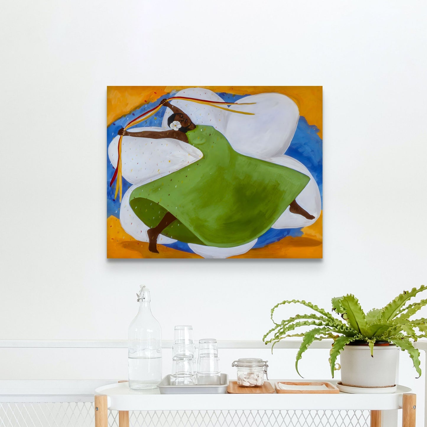 Carnival - Stretched Canvas Print - Antionette's Artistry