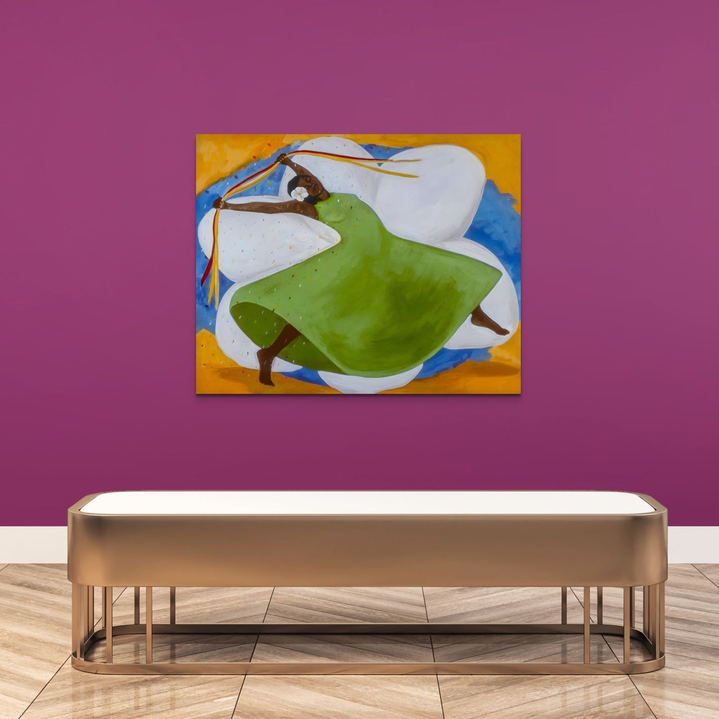 Carnival - Stretched Canvas Print - Antionette's Artistry