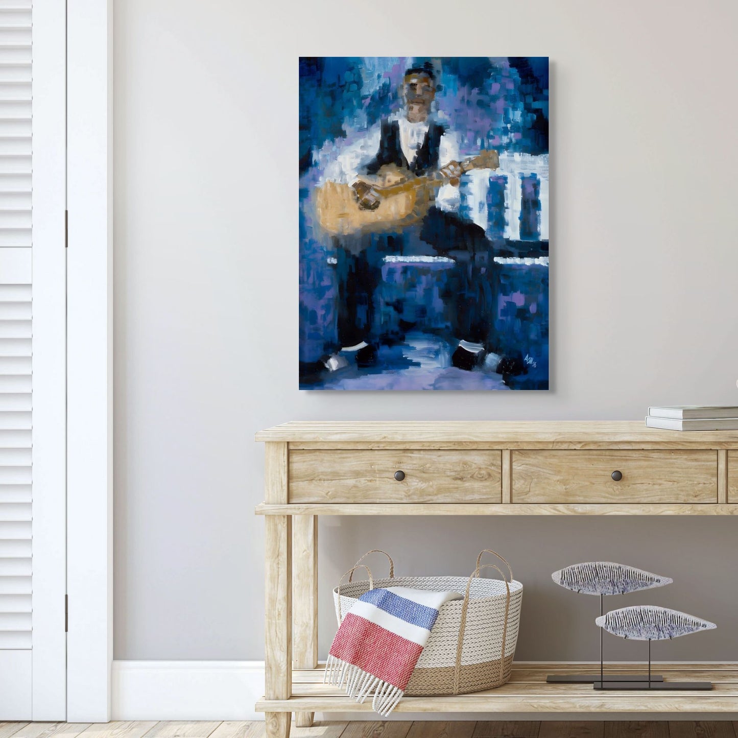 Country Rhythm - Stretched Canvas Print - Antionette's Artistry