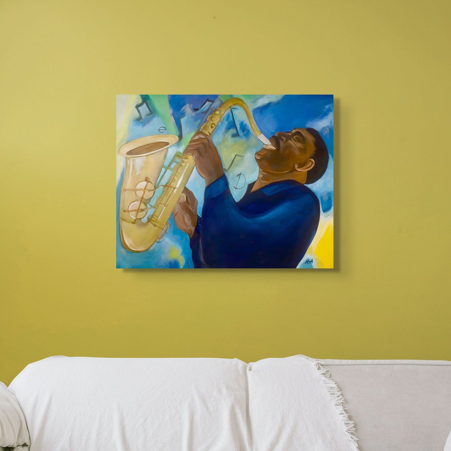 Groovin' - Stretched Canvas Print - Antionette's Artistry
