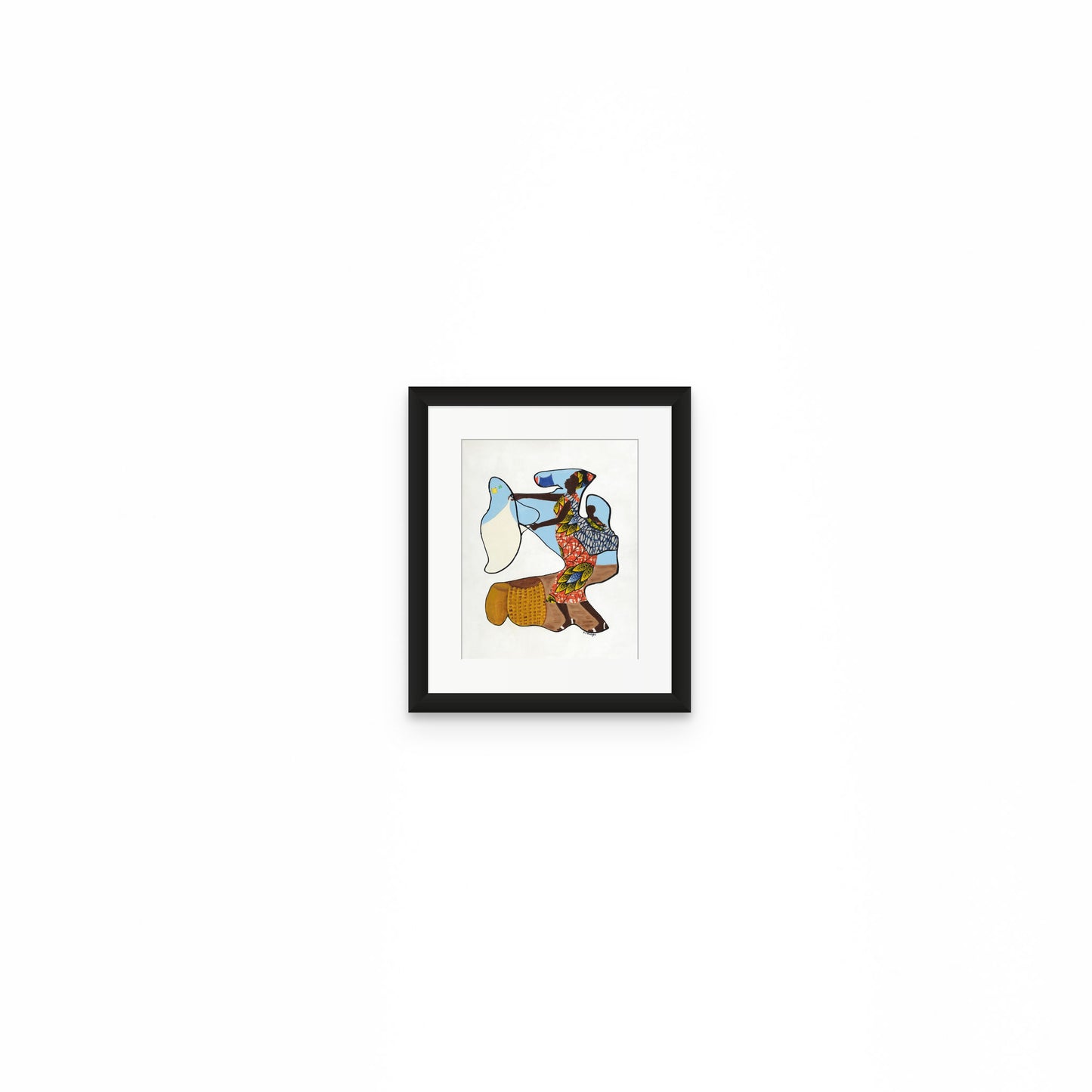 Wash Day - Continuous Line Fine Art Print - Antionette's Artistry