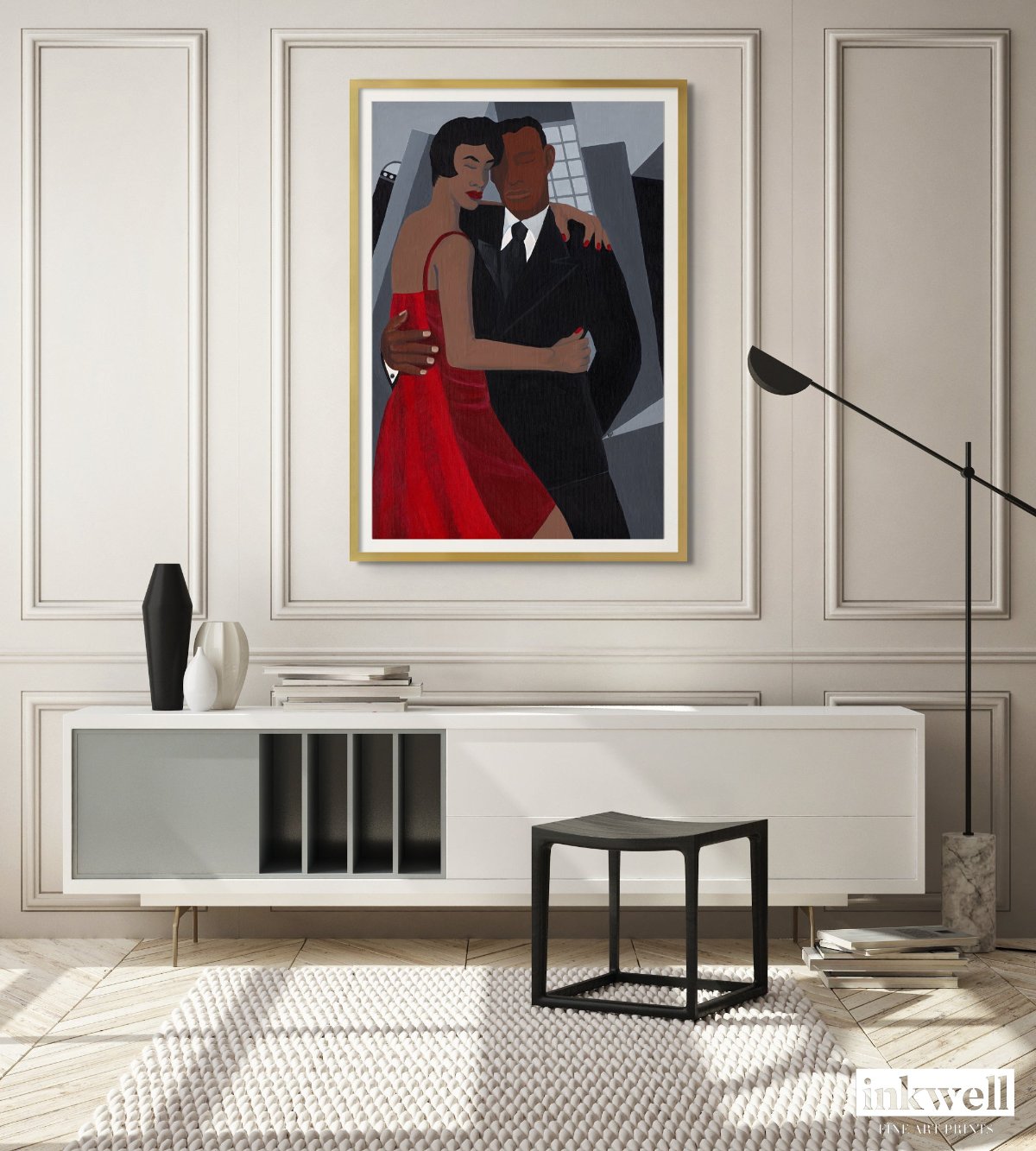 Night on the Town - Framed Fine Art Print - Antionette's Artistry
