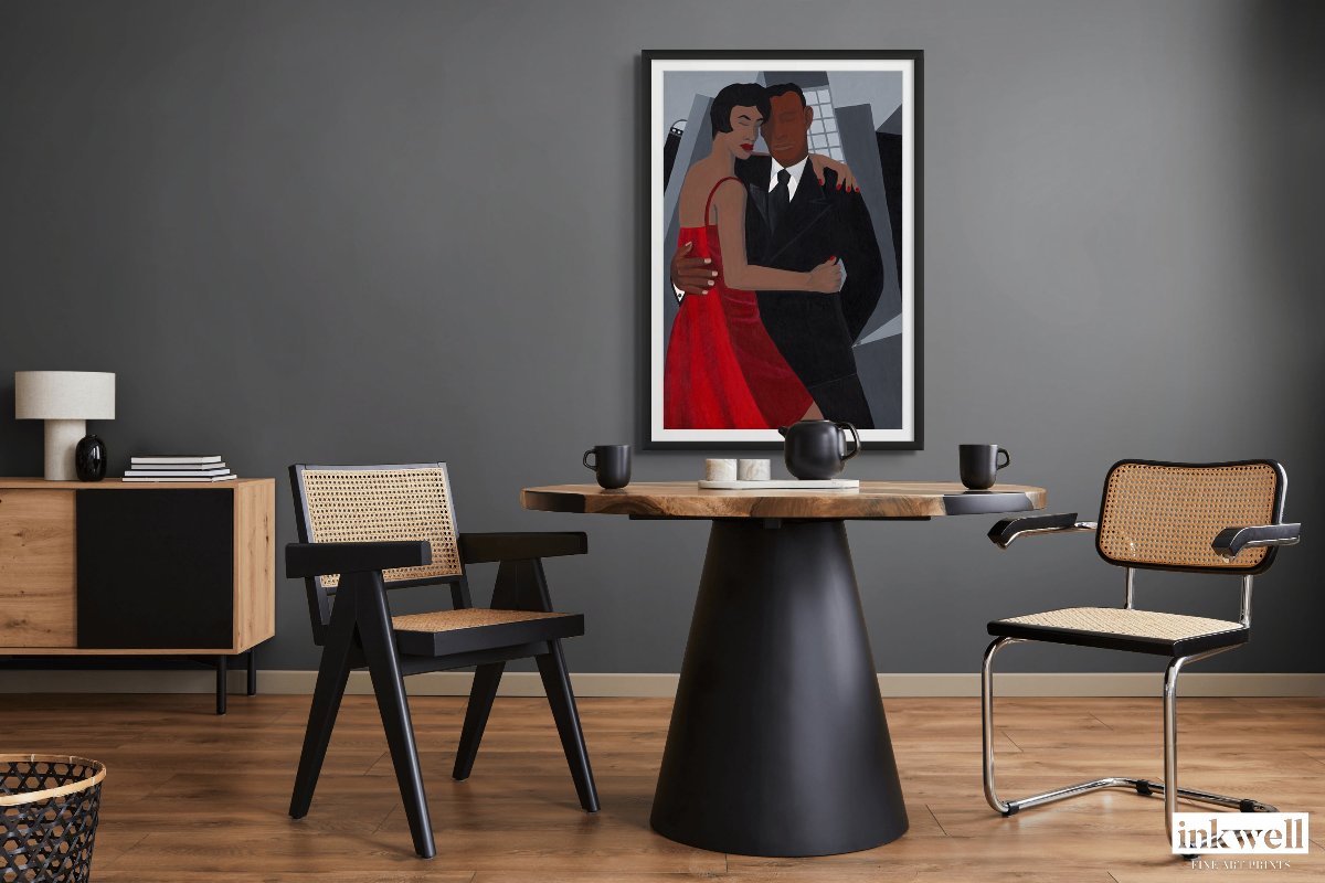 Night on the Town - Framed Fine Art Print - Antionette's Artistry