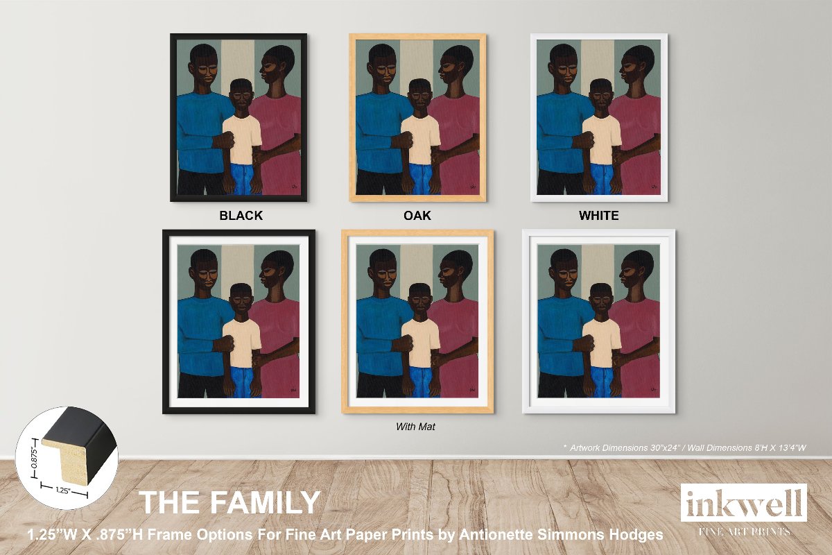 The Family - Framed Fine Art Print - Antionette's Artistry