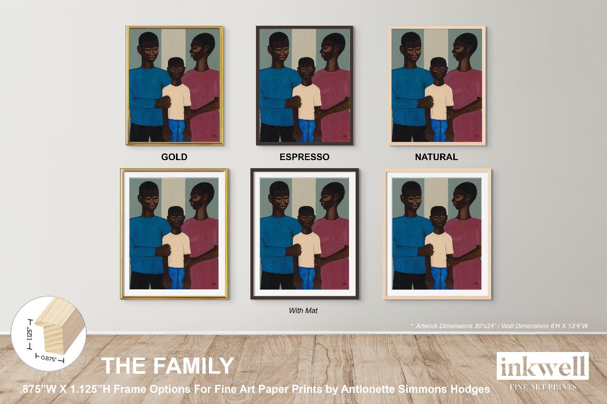 The Family - Framed Fine Art Print - Antionette's Artistry