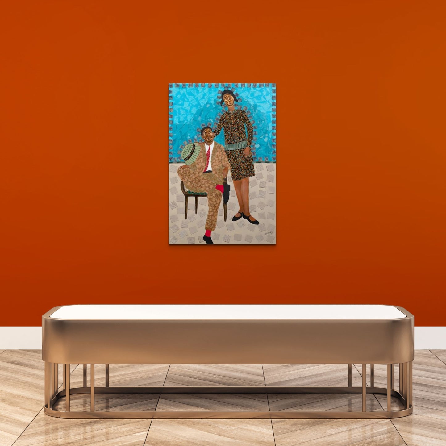 They Came Before Us -1 - Stretched Canvas Print - Antionette's Artistry