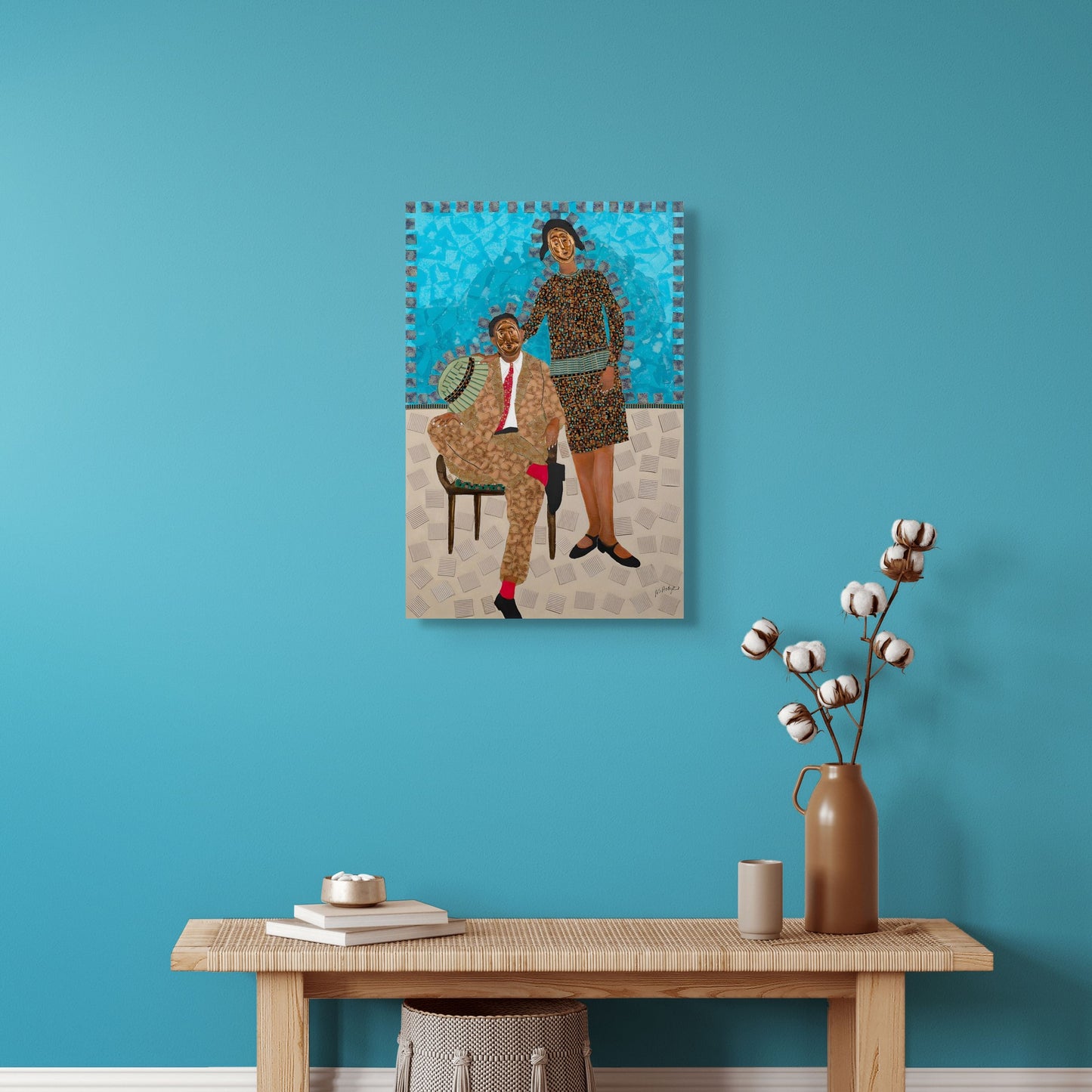 They Came Before Us -1 - Stretched Canvas Print - Antionette's Artistry
