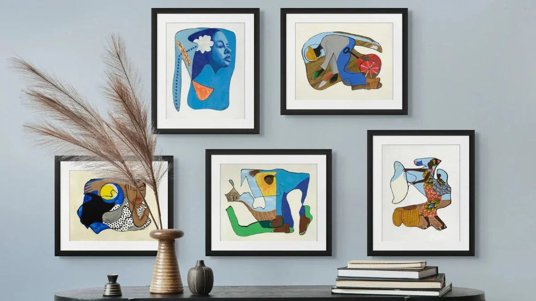Continuous Line Paintings collection by Antionette Simmons Hodges