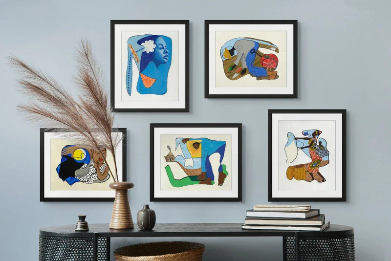 Continuous Line Prints on Fine Art Paper