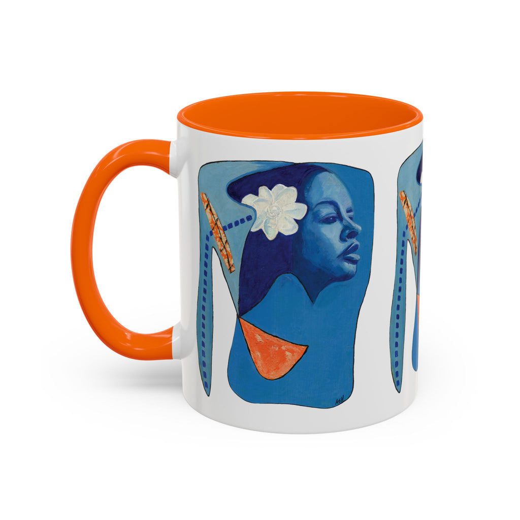 Billie Holiday Art Mug - Blues & Jazz Ceramic Mug- Black Music Heritage Gift