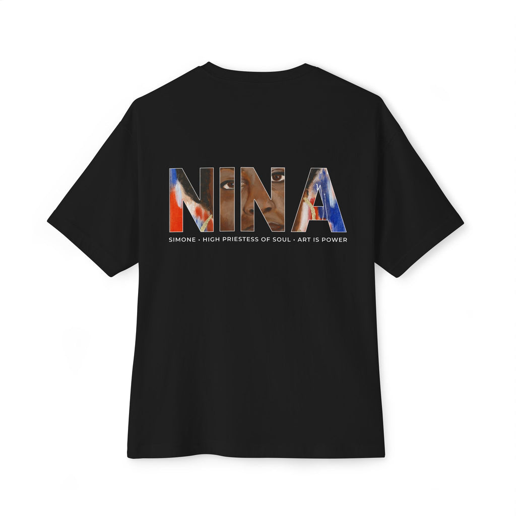 Nina Simone tribute tee product reference view — Art Is Power Vol. I | Inkwell Fine Art Prints