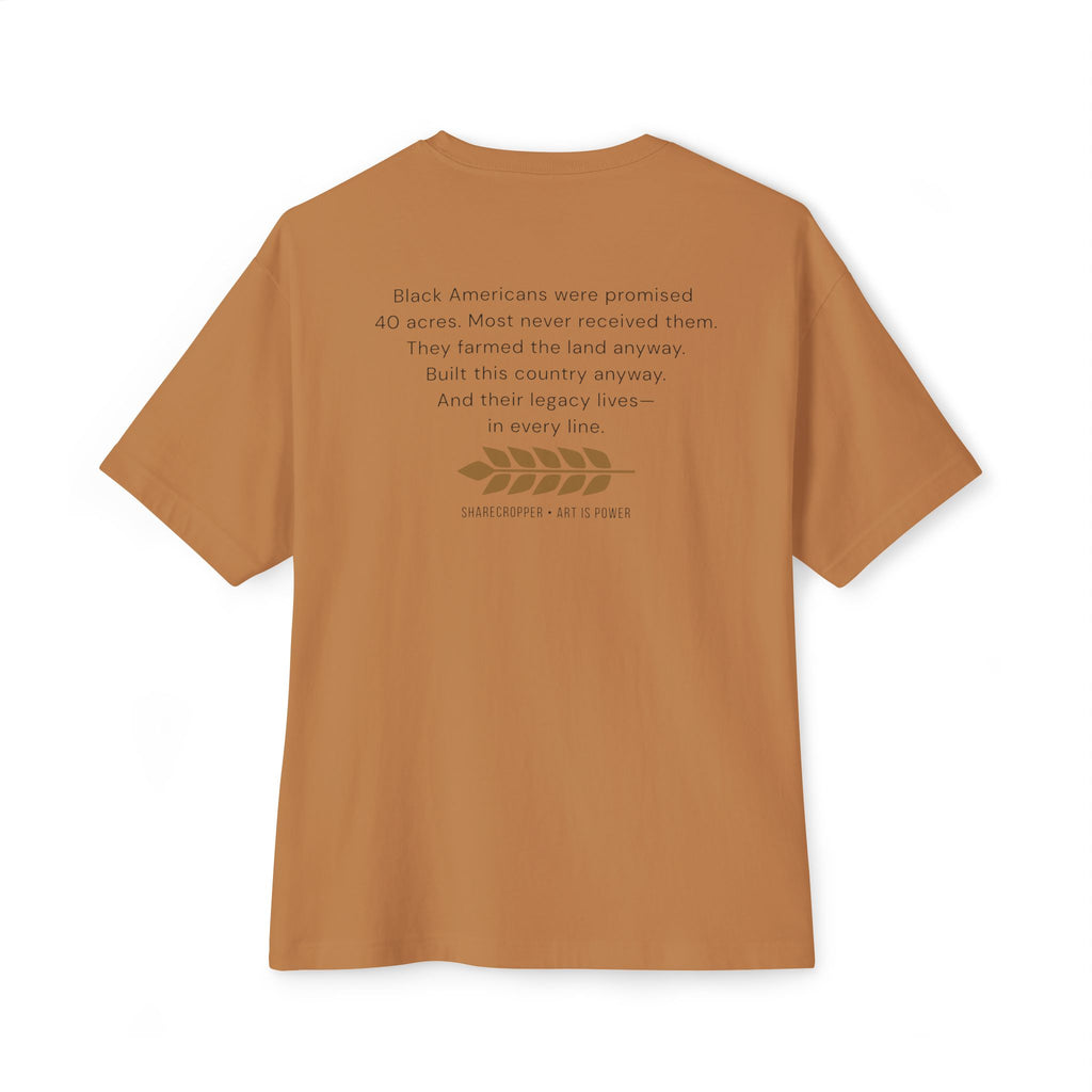 The Sharecropper tee product reference view — Art Is Power Vol. I | Inkwell Fine Art Prints