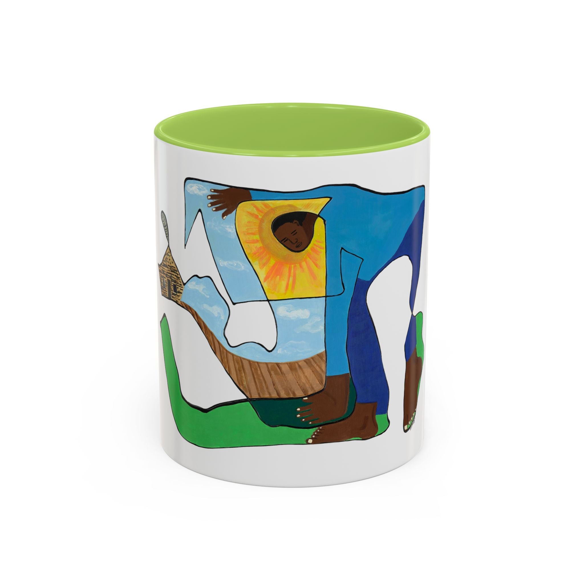Sharecropper Black History Art Mug - Ceramic Coffee Mug - African American Heritage Gift