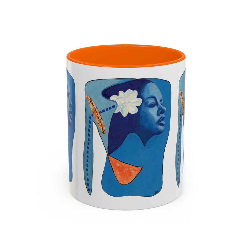 Billie Holiday Art Mug - Blues & Jazz Ceramic Mug- Black Music Heritage Gift