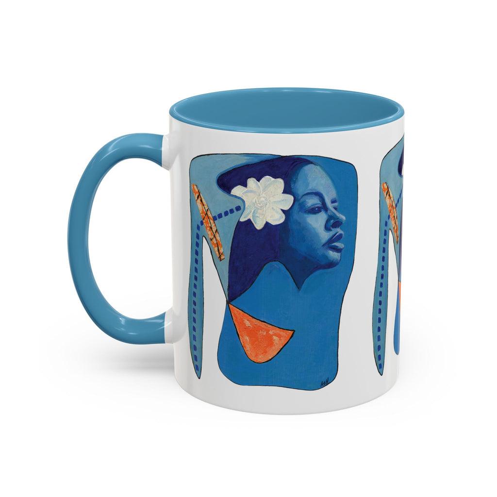 Billie Holiday Art Mug - Blues & Jazz Ceramic Mug- Black Music Heritage Gift