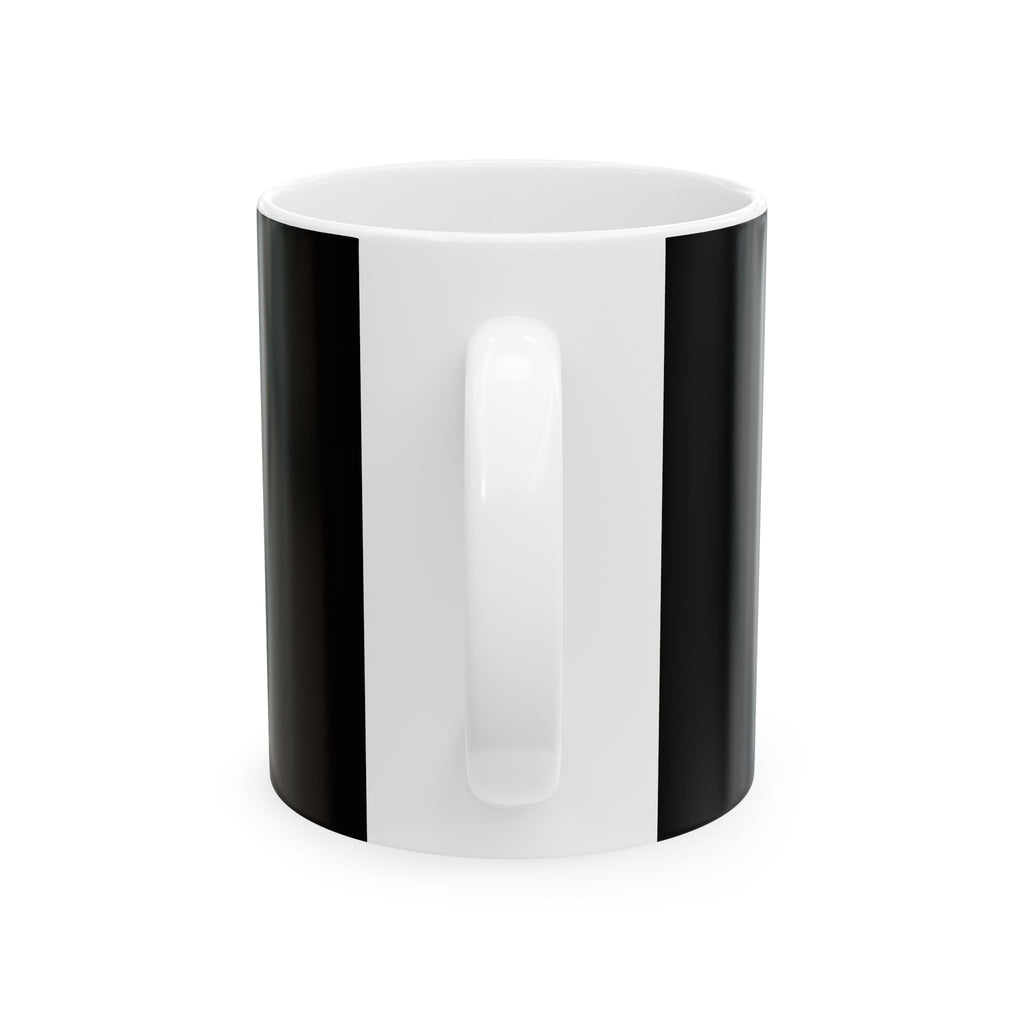 Maasai Warrior ceramic mug white product reference view — Art Is Power Vol. I by Inkwell Fine Art Prints