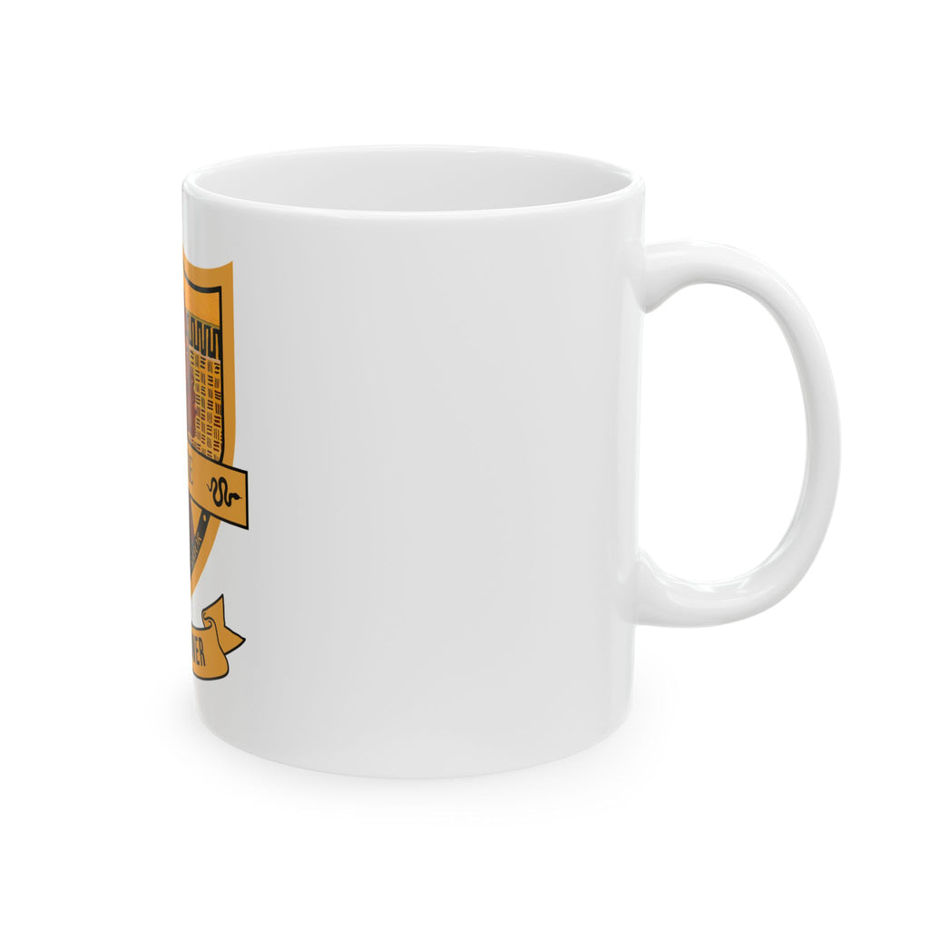 Dahomey Warrior ceramic mug white product reference view 2 — Art Is Power Vol. I by Inkwell Fine Art Prints