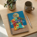Mother Earth Spiral Notebook | Afrofuturist Journal, "Nurture. Protect. Uplift." 6"x8"