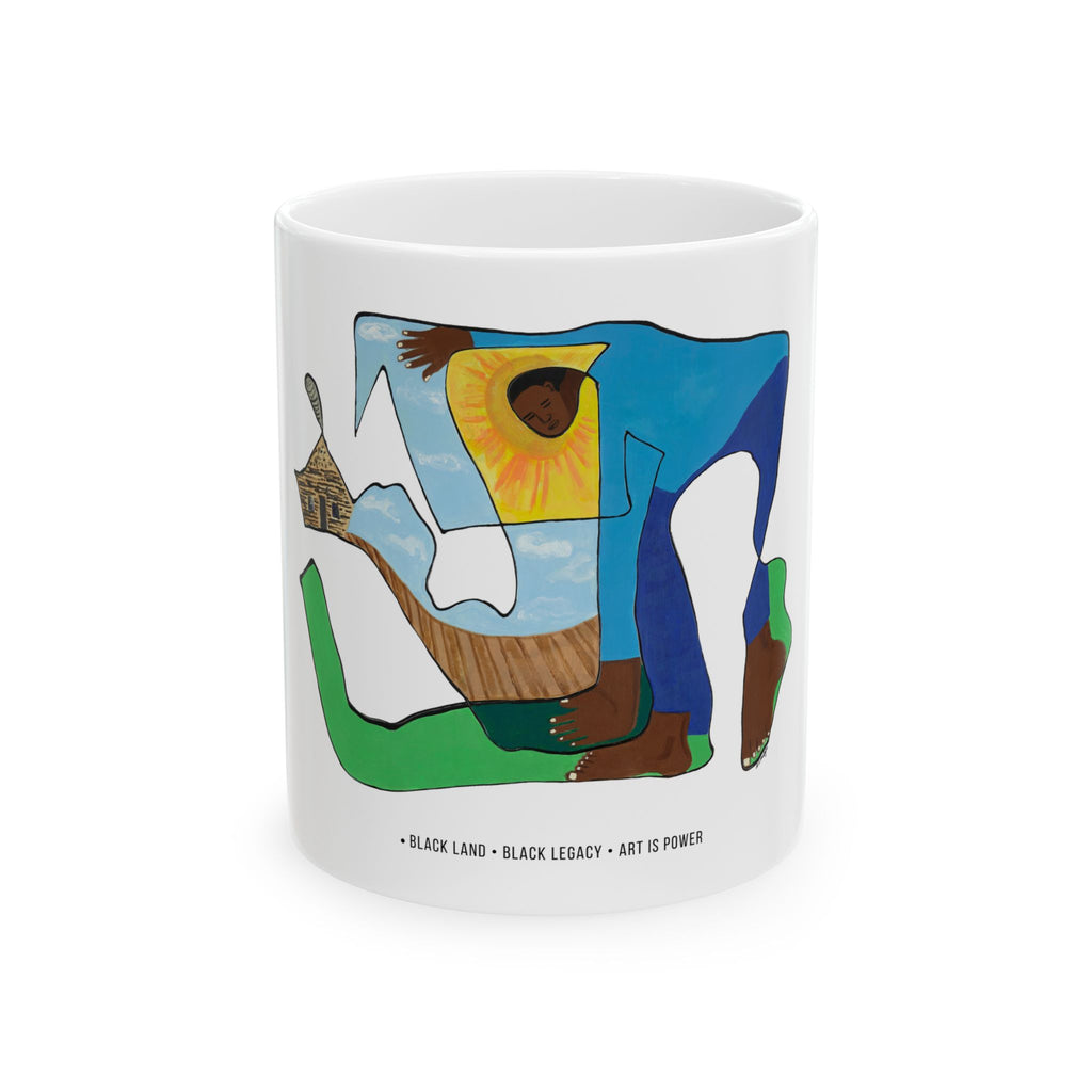 The Sharecropper ceramic mug white product reference view — Art Is Power Vol. I by Inkwell Fine Art Prints