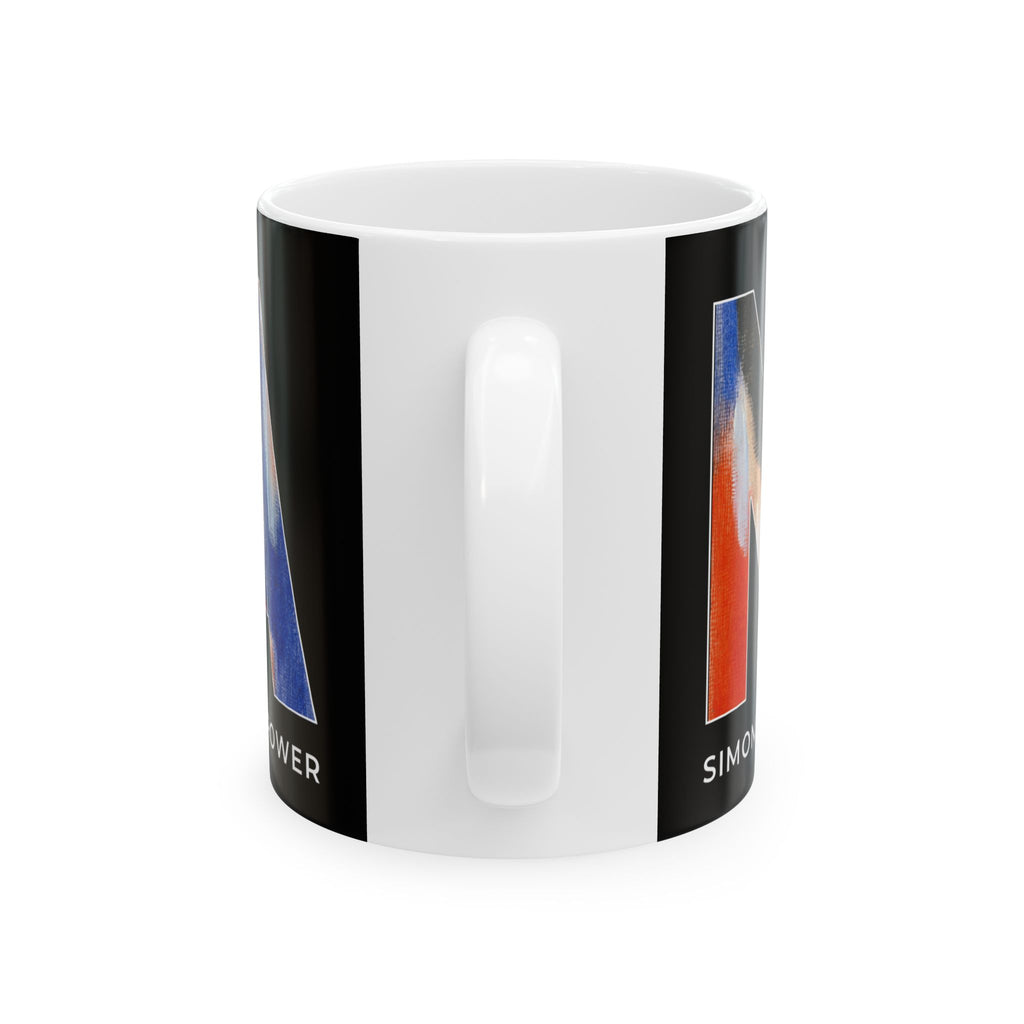 Nina Simone ceramic mug white product reference view 3 — Art Is Power Vol. I by Inkwell Fine Art Prints