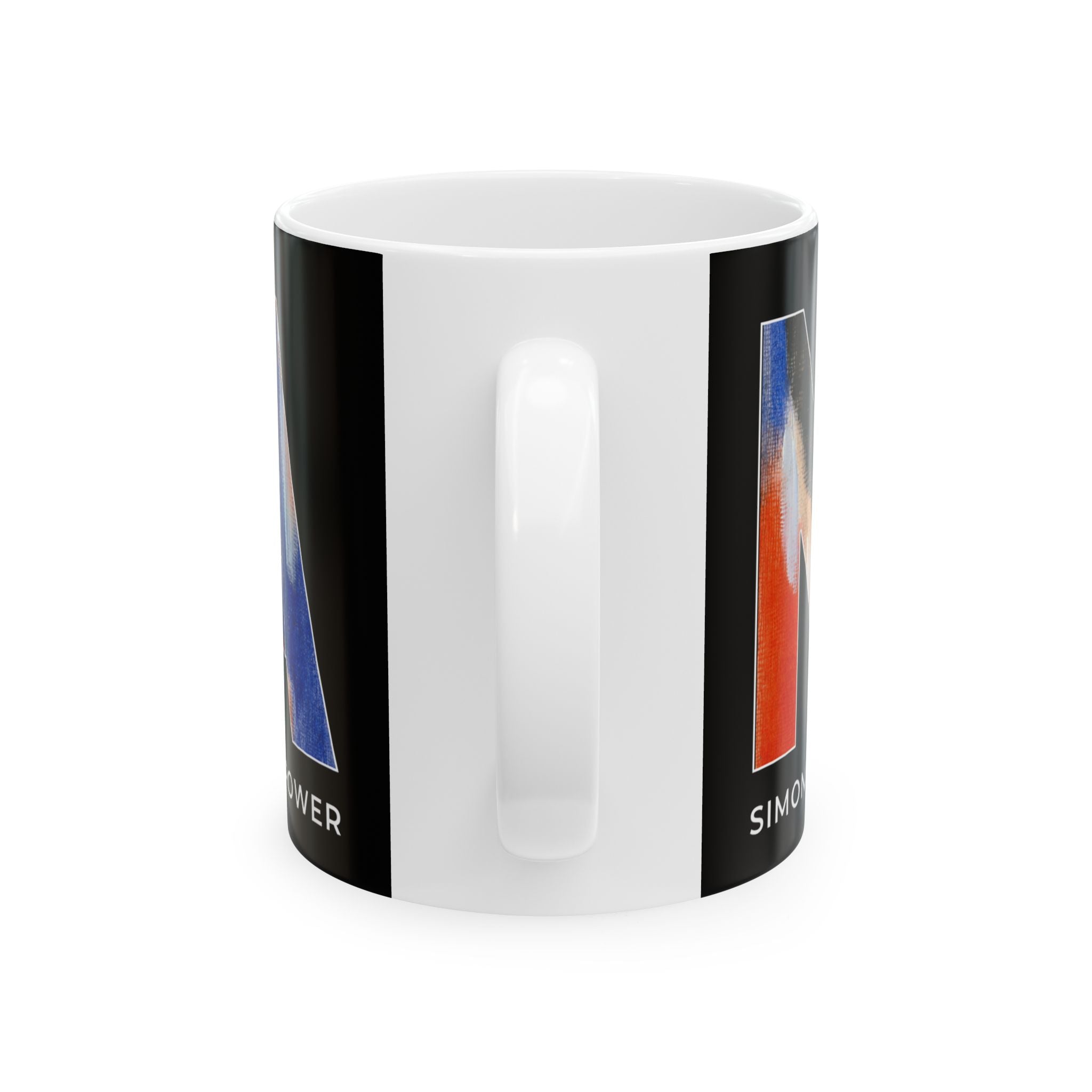 Nina Simone ceramic mug white product reference view 3 — Art Is Power Vol. I by Inkwell Fine Art Prints