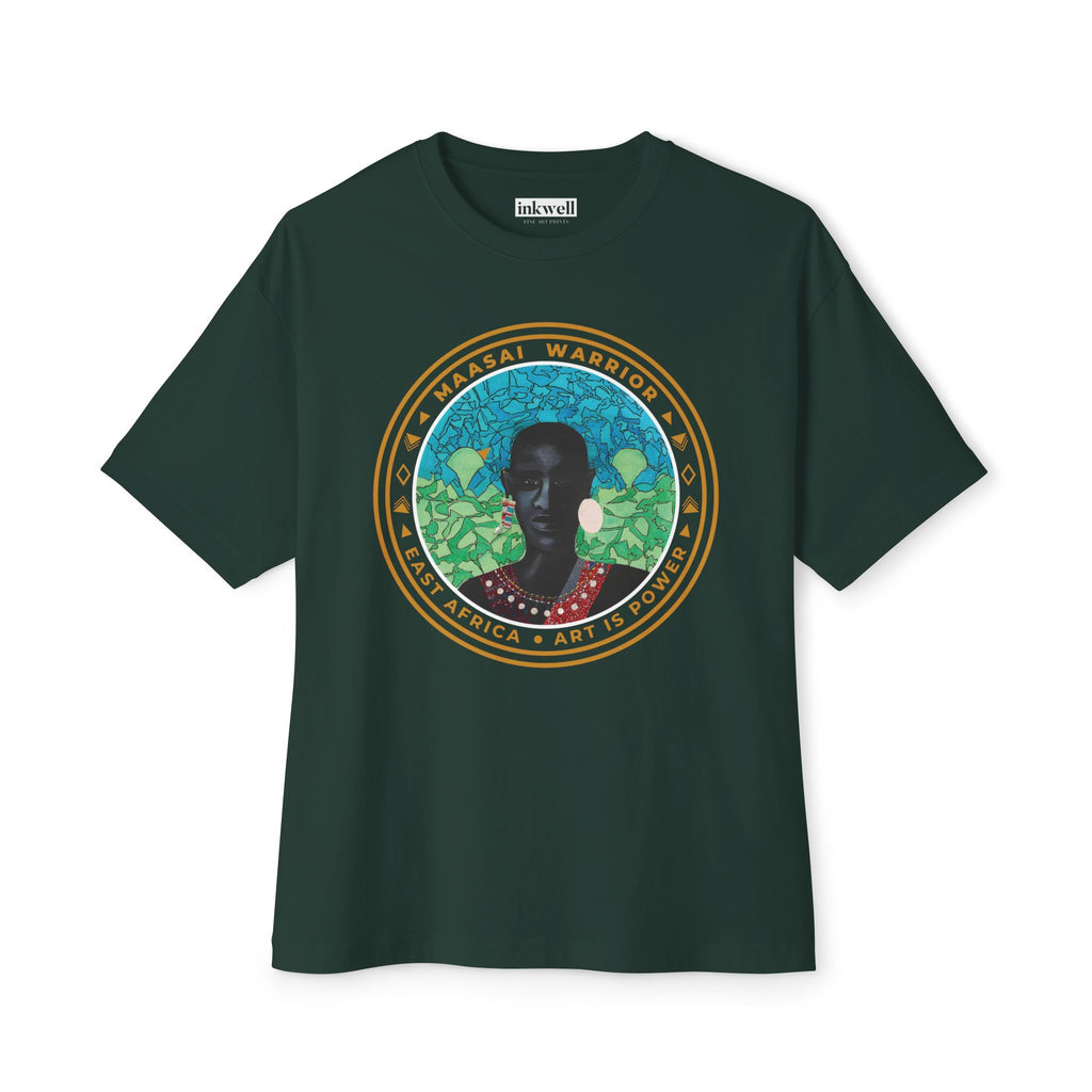 Maasai Warrior tee product back reference — Art Is Power Vol. I | Inkwell Fine Art Prints