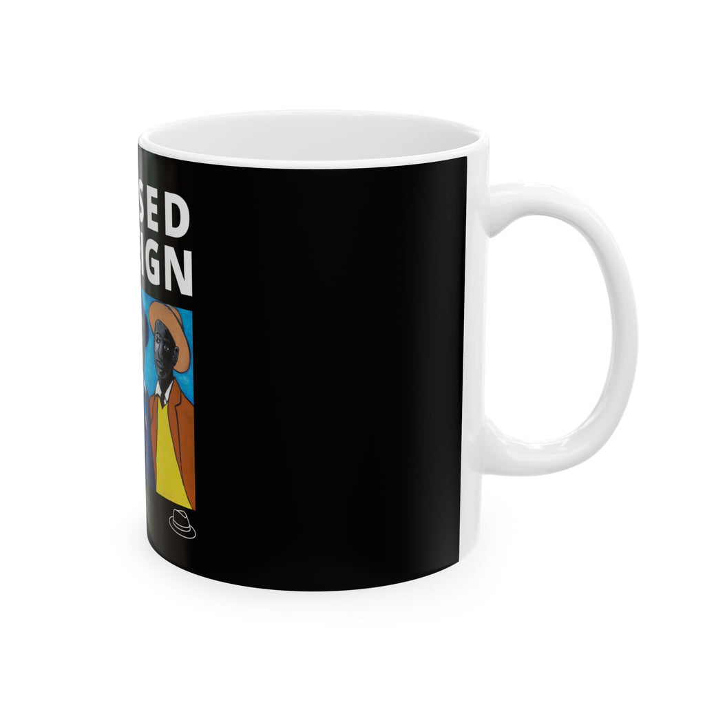Four Guys ceramic mug white product reference view 2 — Art Is Power Vol. I by Inkwell Fine Art Prints