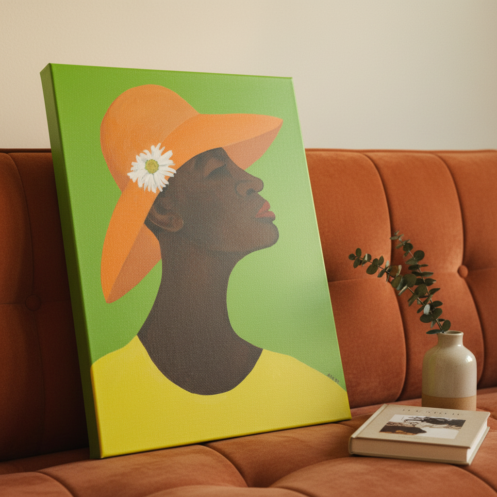 Annabelle's New Hat — Canvas Print (corrected)