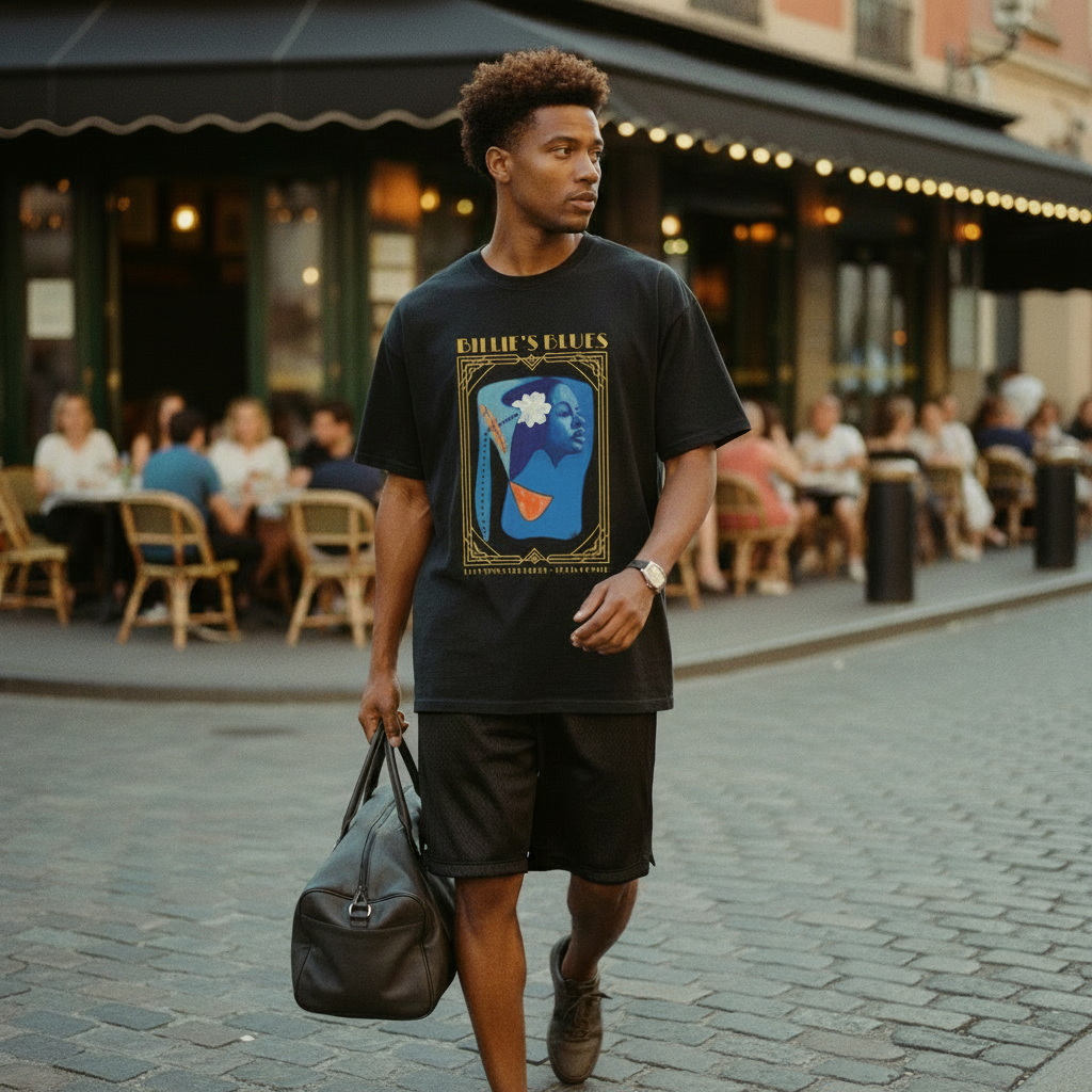Billie Holiday Art Deco Collector Tee | Art Is Power Vol. I