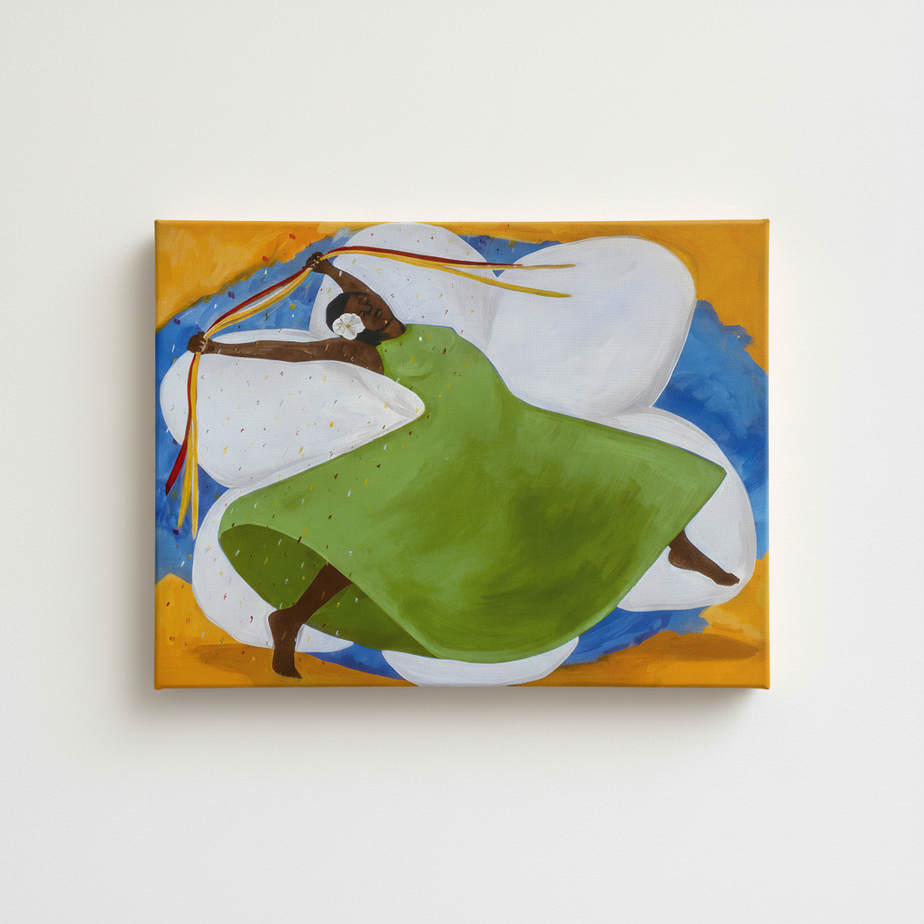 Black Joy Canvas Wall Art | African American Decor