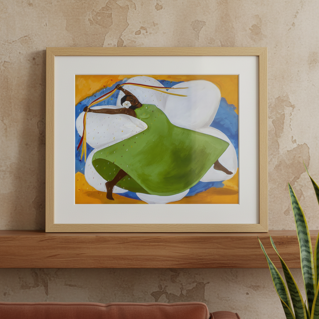 Carnival | Caribbean Dance Art Print, Canvas & Framed