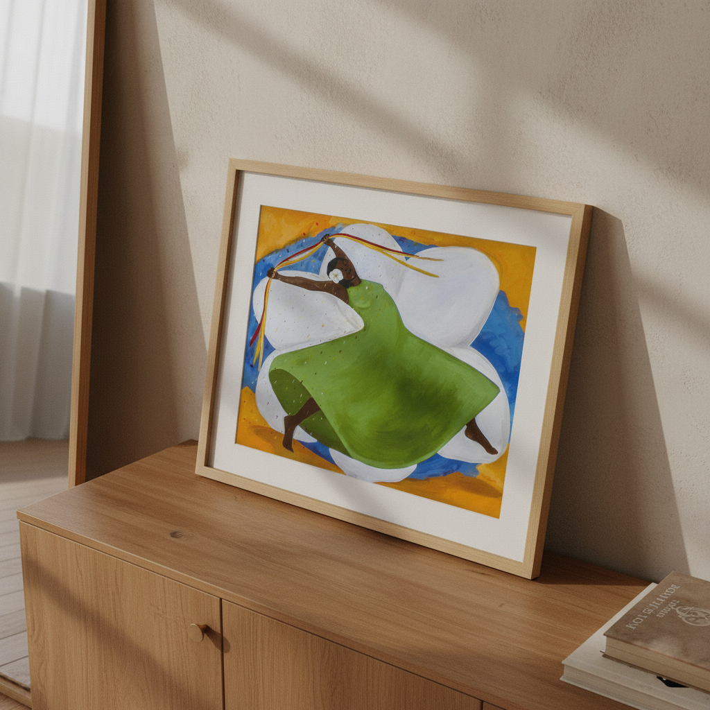 Carnival | Caribbean Dance Art Print, Canvas & Framed