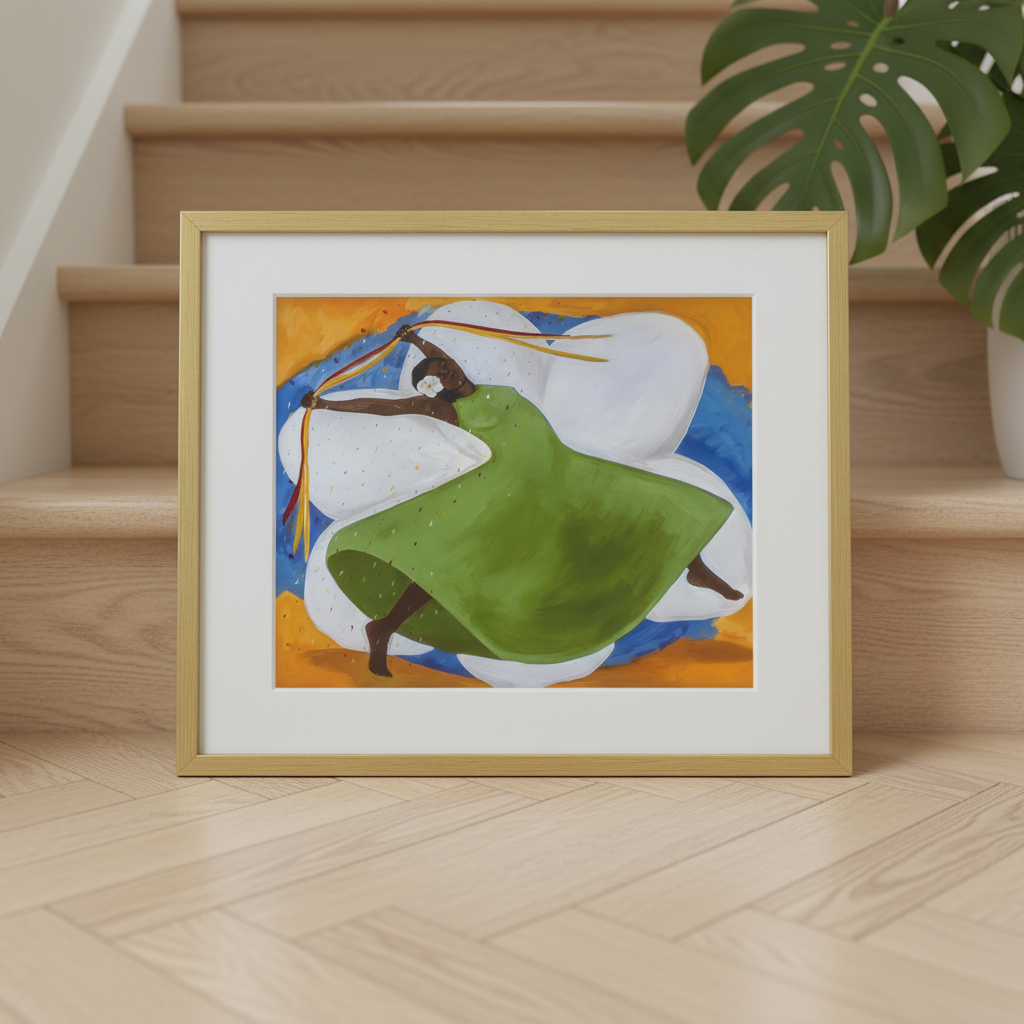 Carnival | Caribbean Dance Art Print, Canvas & Framed