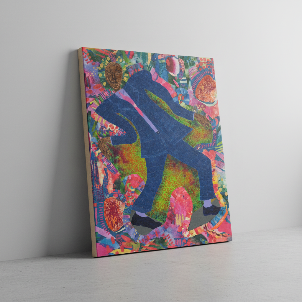 Dance Like Nobody's Watching | Original Mixed Media Painting