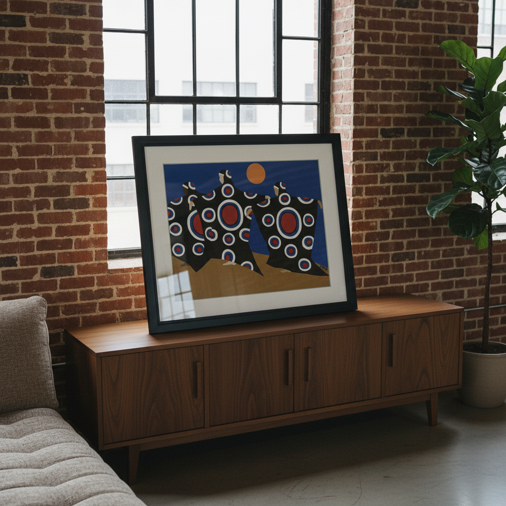Dougla Heritage Dance Art Print | Afrocentric Cultural Wall Decor