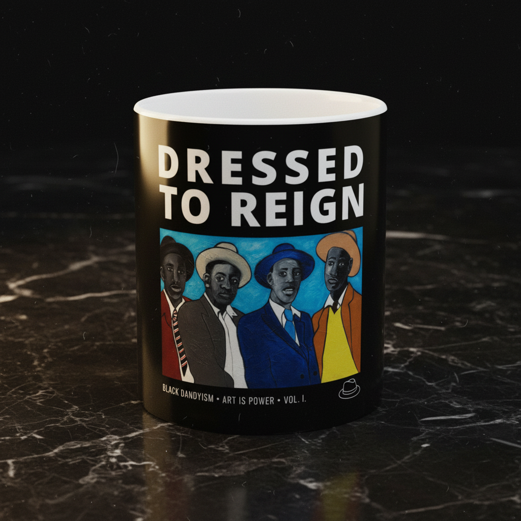 Dressed to Reign – Four Guys Mug | Art Is Power Vol. I