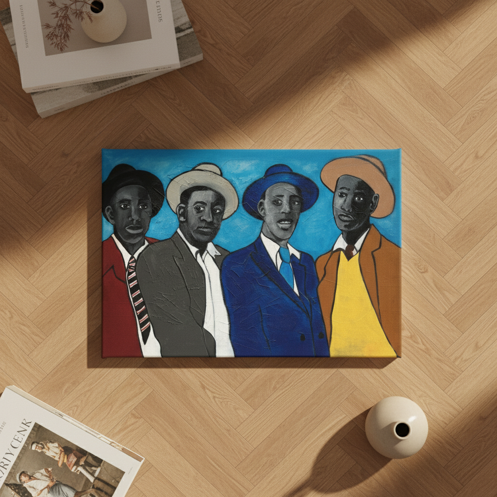 Black Dandyism Art Print | African American Wall Decor