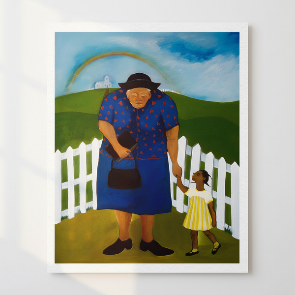 Goin' to Church — Art Print