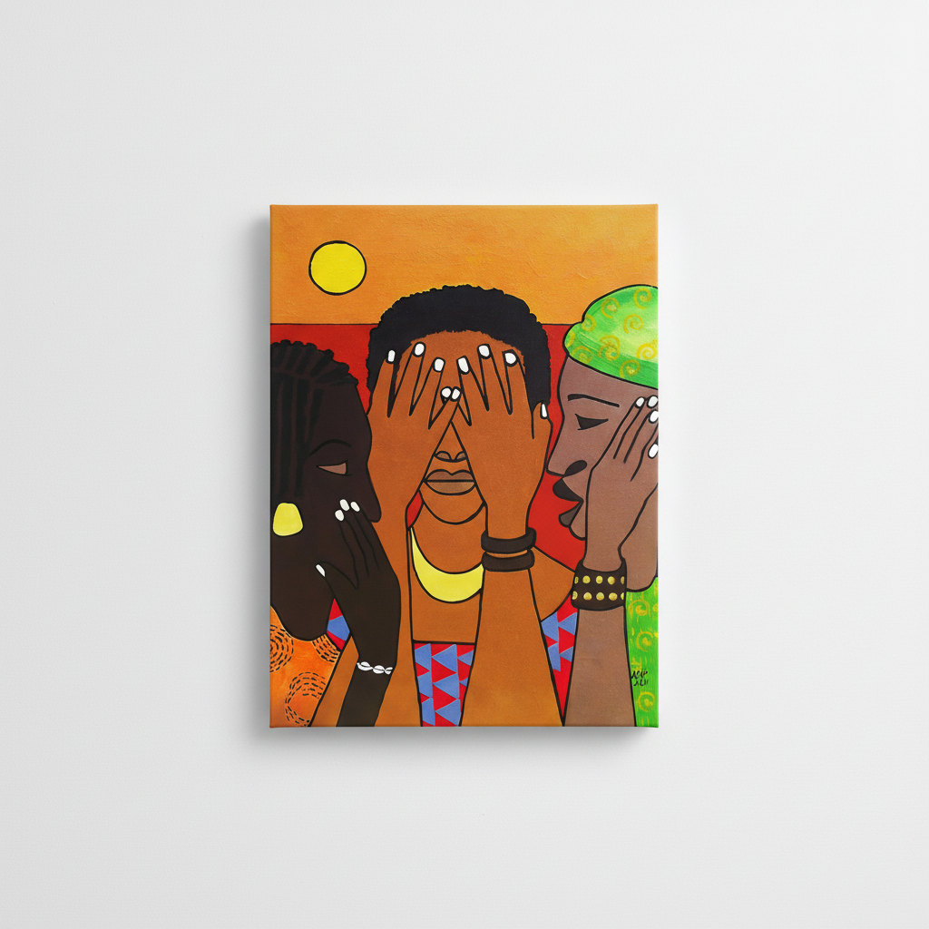 Hear No Evil — Canvas Print