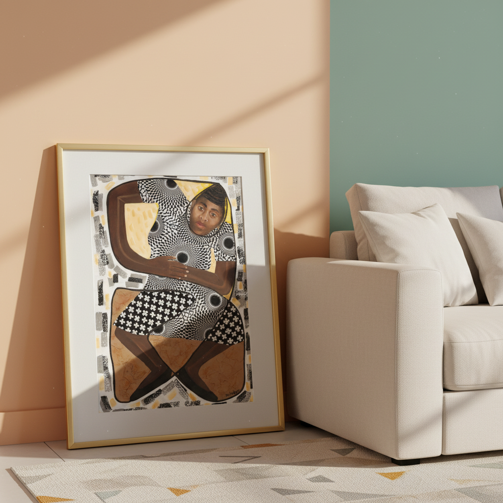 Caribbean Limbo Dance Art Print | Afrocentric Wall Decor