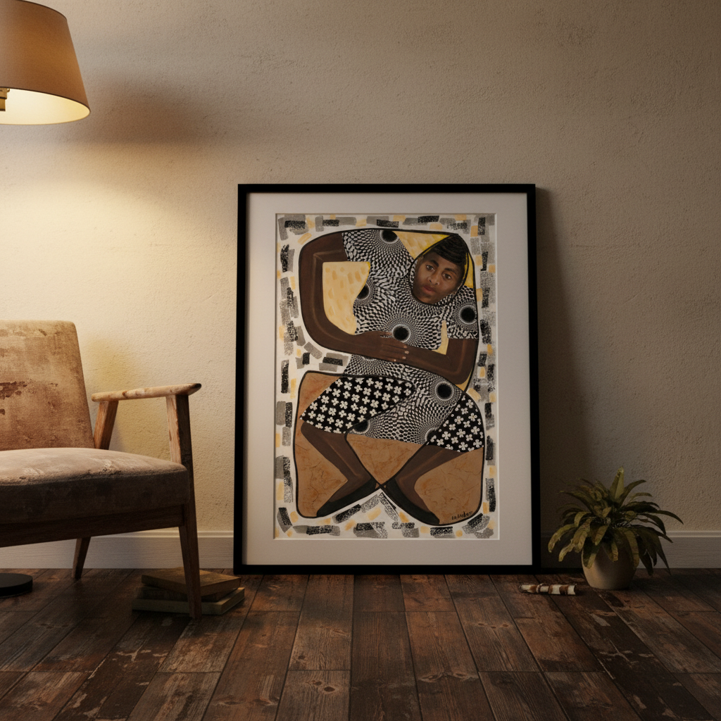Caribbean Limbo Dance Art Print | Afrocentric Wall Decor