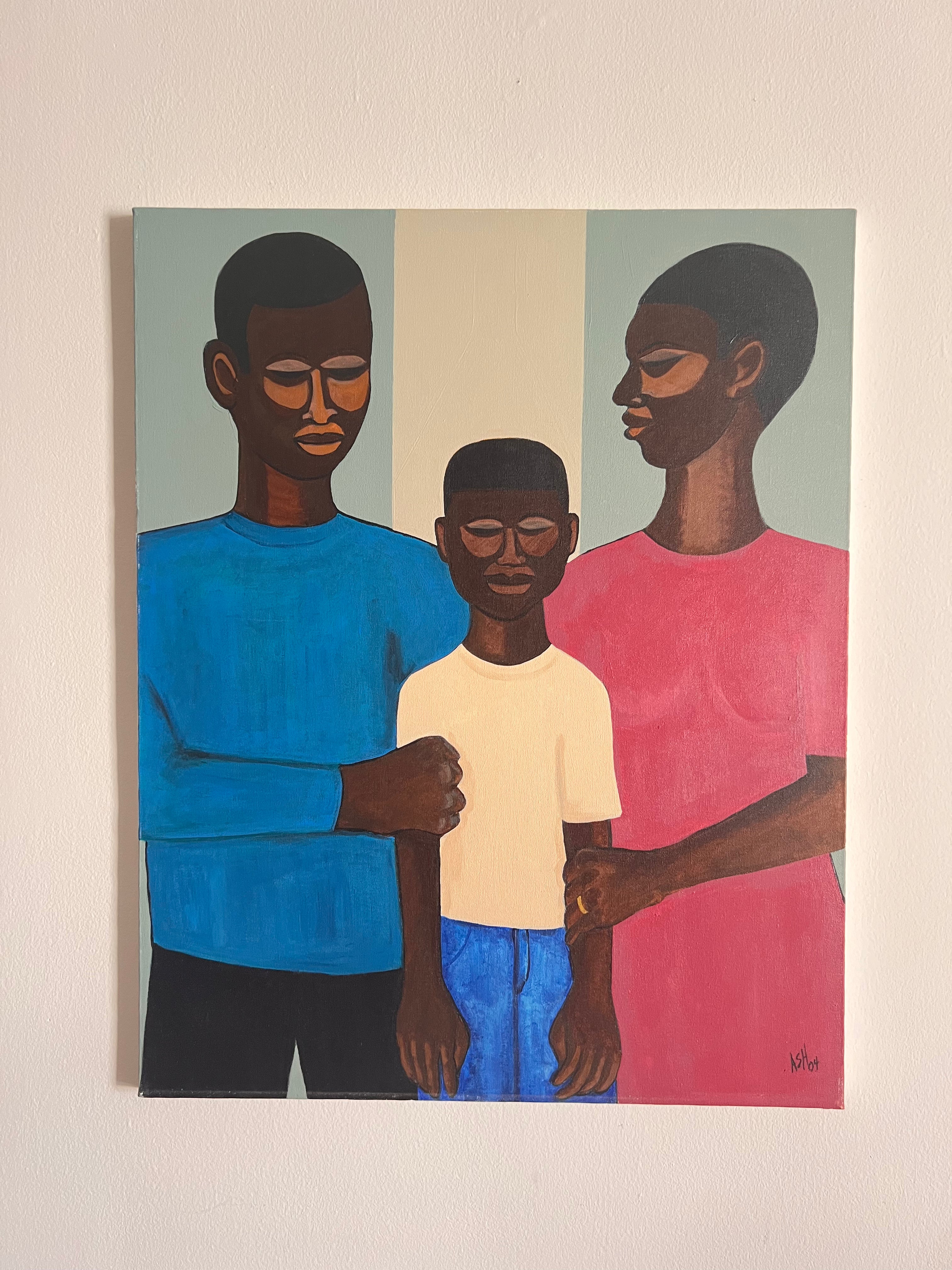 The Family - Original Artwork - Antionette's Artistry