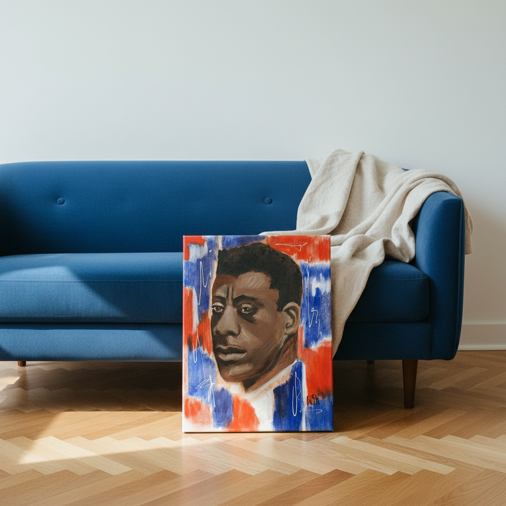 James Baldwin — Canvas Print