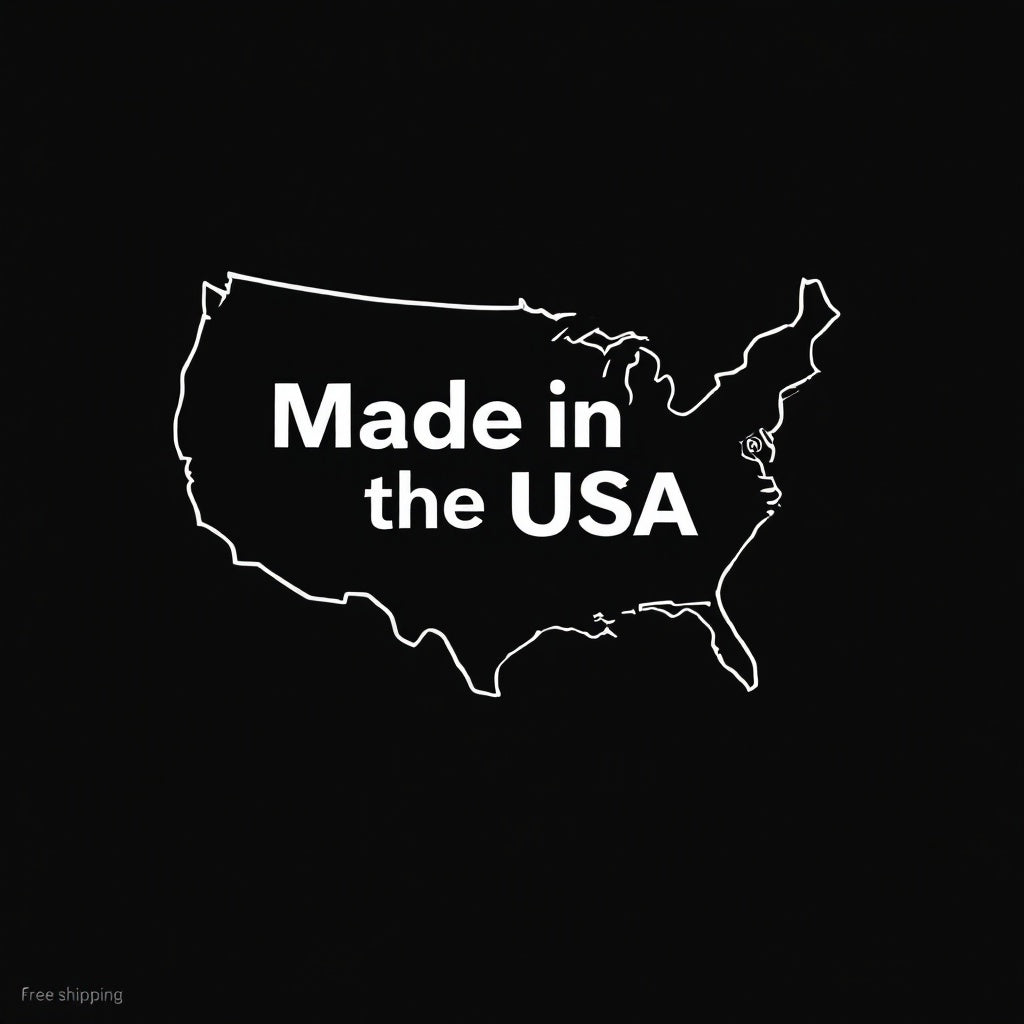 america icon that says made in the usa