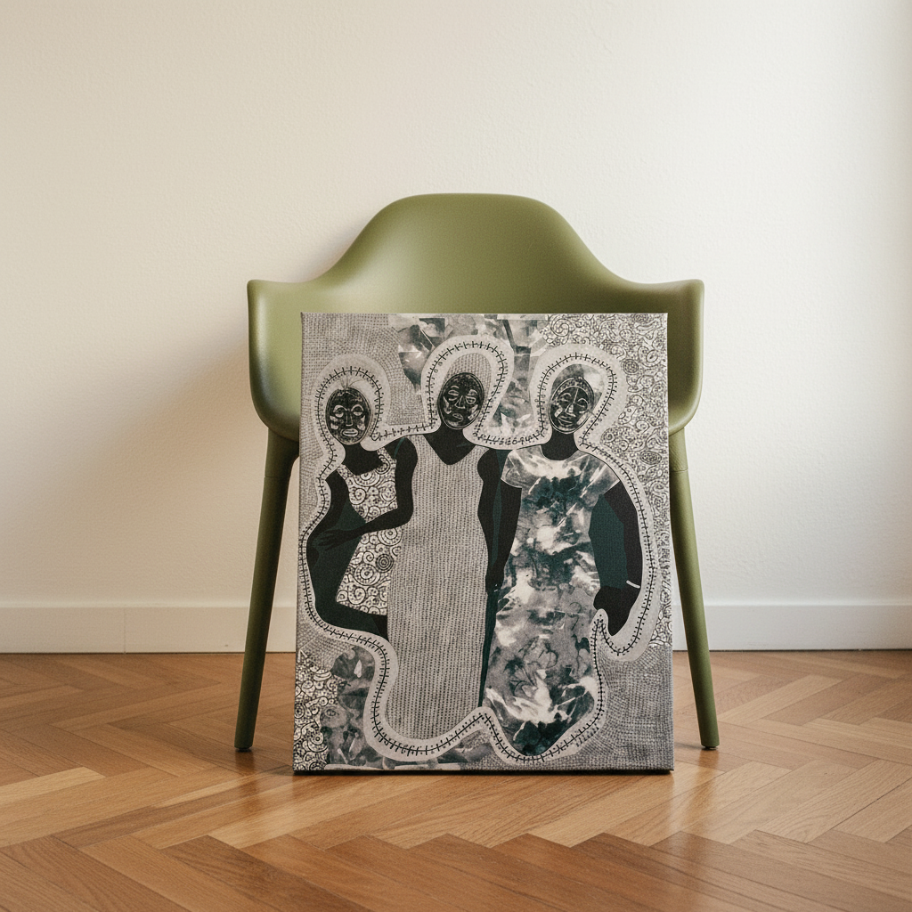 Black Women Diaspora Art Print | African American Wall Decor