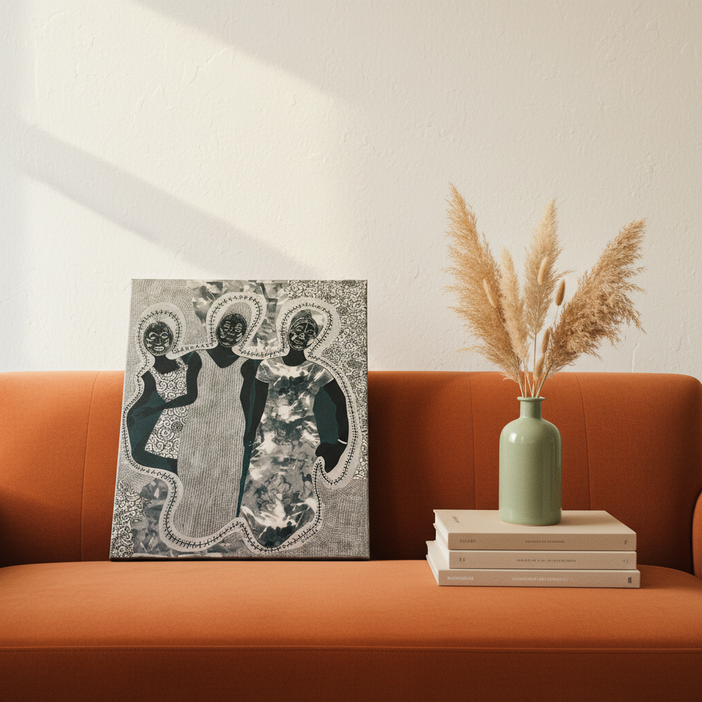 Black Women Diaspora Art Print | African American Wall Decor