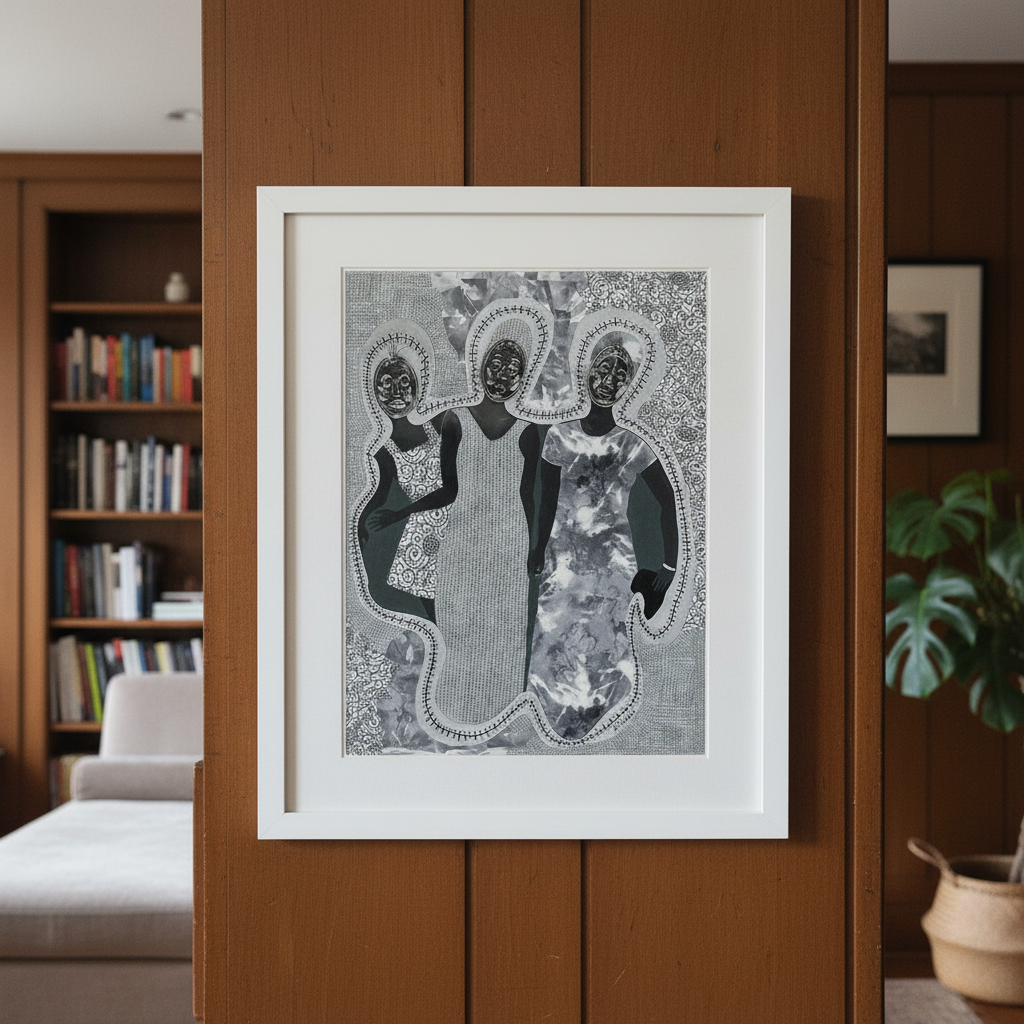 Black Women Diaspora Art Print | African American Wall Decor