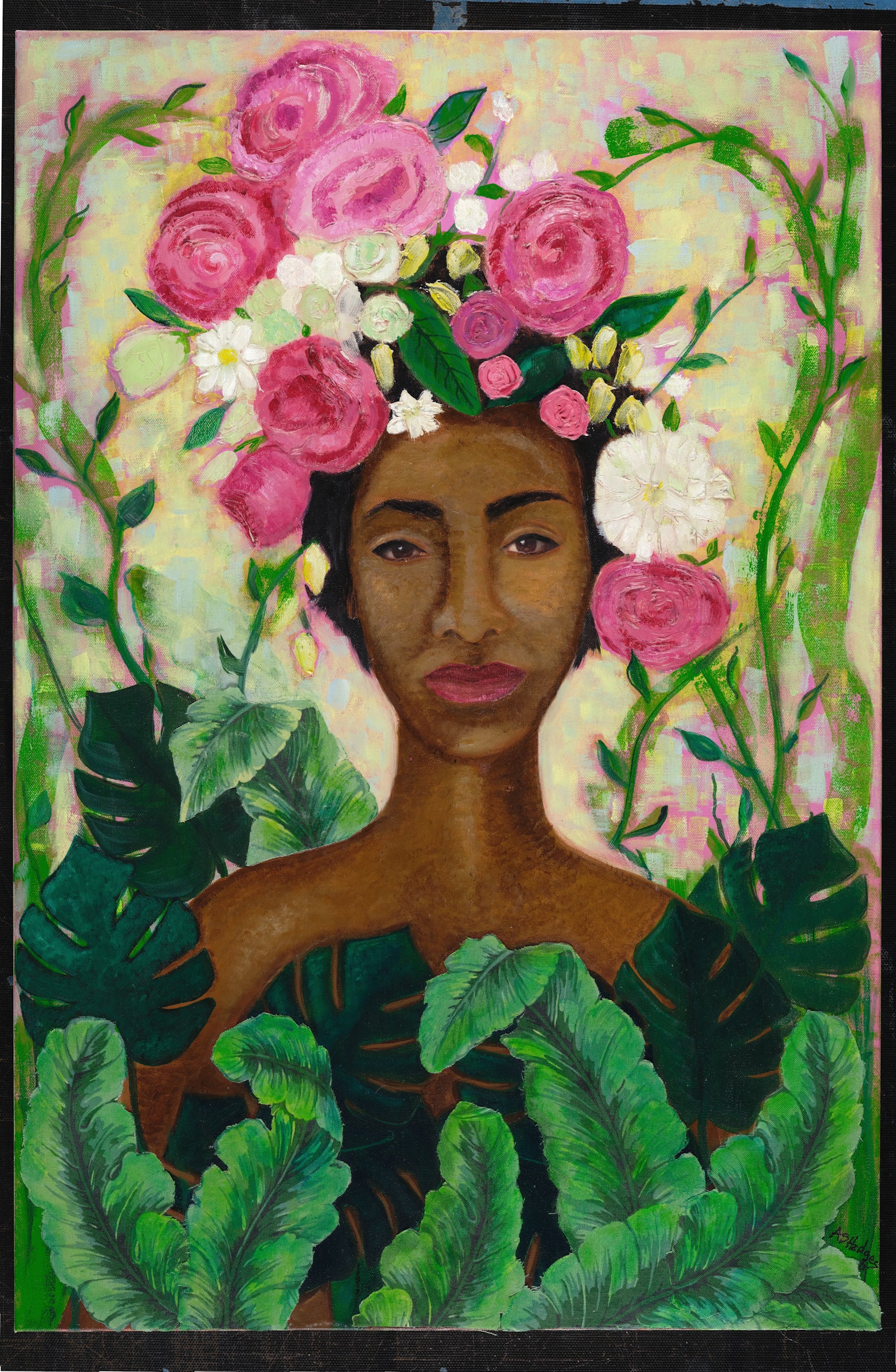 Mother Nature is Watching | Original Mixed Media Acrylic Painting