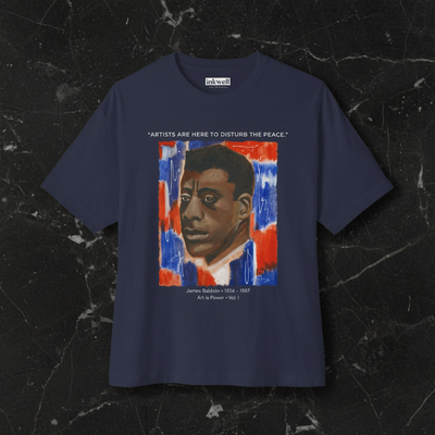 James Baldwin Artist Edition Boxy Tee | Art Is Power Vol. I